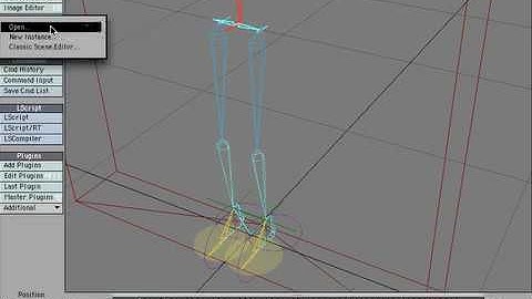 LIGHTWAVE RIGGING TUTORIAL - ZIG RIG 02.11 LEGS - WEIGHT MAPS