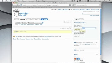 LSS015 - Remember The Milk (Cloud Task List and GTD)