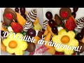 How to make an Edible arrangement! Valentine’s Day Ideas