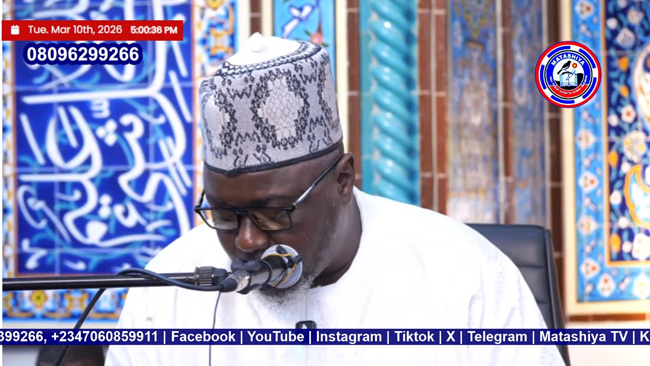 #Ramadan21 Kai tsaye tafsirin Alƙur'ani mai girma tare da Farfesa Isa Ali Pantami