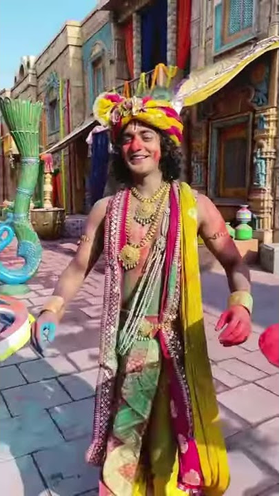 RadhaKrishna Holi | Happy Holi #shorts