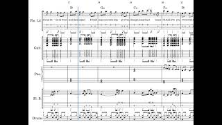 arol G, Bruno Mars - Still (Violin & Band) Notes