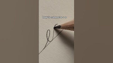 Cursive Handwriting Tutorial | connecting e with o #cursivehandwriting