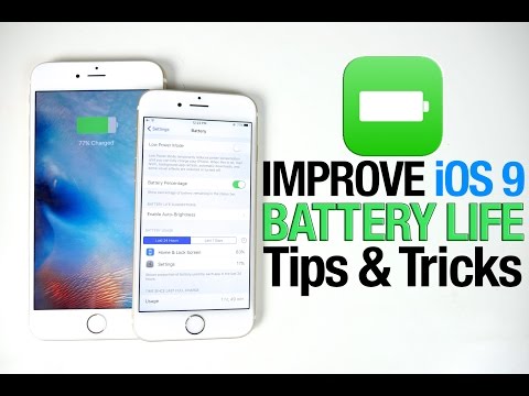 How To Improve iOS 9 Battery Life - iPhone, iPad & iPod Tips