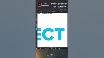 How to use Direct selection tool used on Grouped object in illustrator  #adobeillustrator