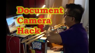 Document Camera Hack for Zoom Screen Share (Mac Based)