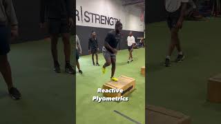 some foundational reactive plyos we performed in our last phase of our football offseason shorts