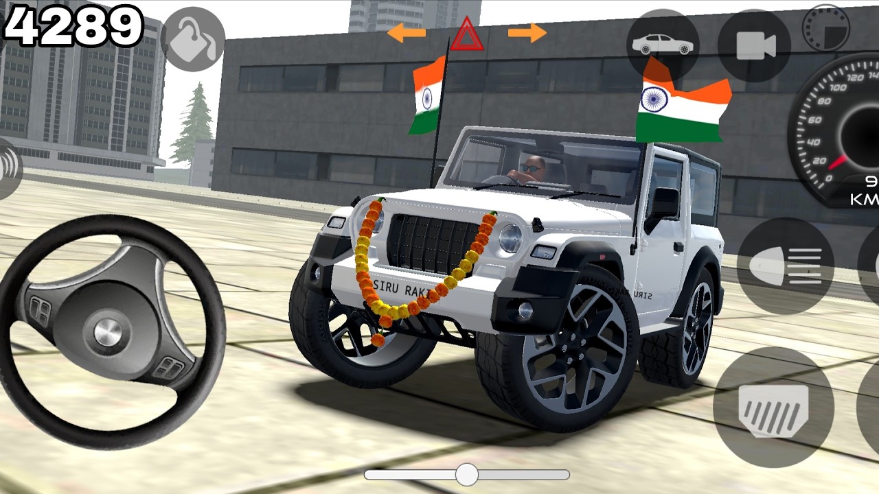 DOLLAR SONG🔥LIVE STREAM GAME 🔥INDIAN VILLAGE DRIVING MAHINDRA THAR 👿 INDIAN CAR SIMULATOR 3D #4289