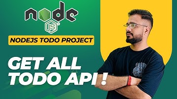 NodeJS Todo App Project #6 | Get All Todos API | Pagination, Sorting & Search Feature