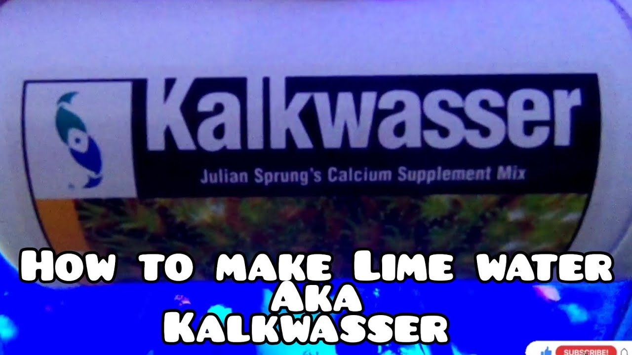 How to Mix Kalk Very Quick!!! Top Up Kalkwasser!!! Easy Weekly Routine