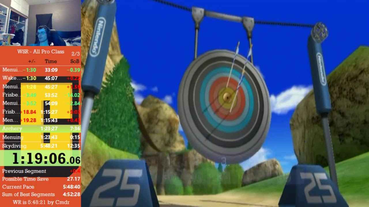 Wii Sports Resort Archery Pro Class 724 YouTube