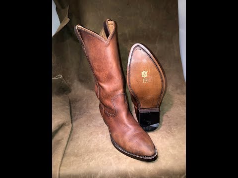 Frye Boots Refurbished and Oiled 