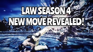 Law Season 4 NEW MOVE REVEALED! | Tekken 7