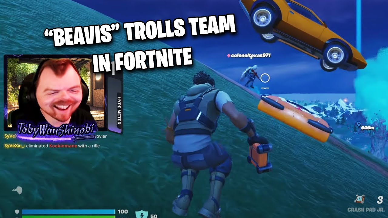 Trolling Gone Too Far? Fortnite Chaos King 🤣