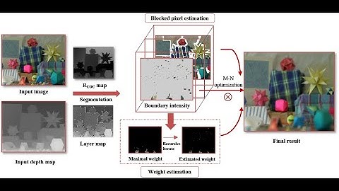 Depth of Field Rendering Using Multilayer-Neighborhood Optimization
