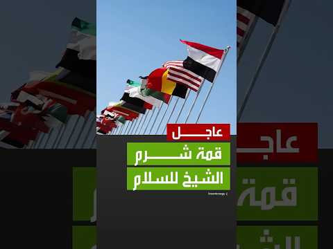 قمة دولية في شرم الشيخ الإثنين بمشاركة أكثر من 20 دولة تهدف إلى إنهاء الح رب في قطاع غ زة