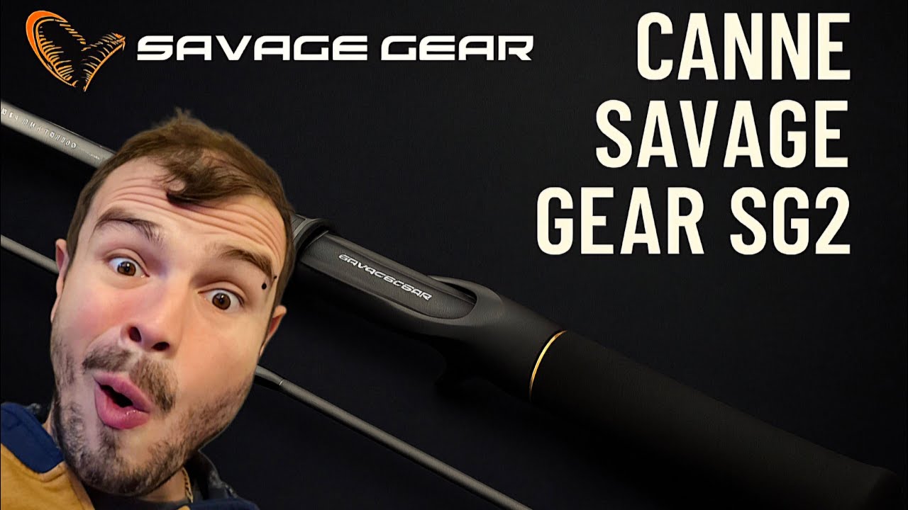 LA MEILLEURE CANNE À PÊCHE pour le SANDRE  savage gear SG2 incroyablement Performante 🤩