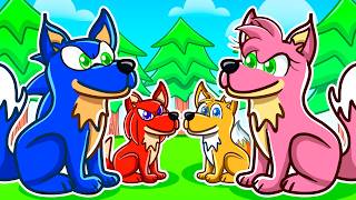 Having A WOLF FAMILY In Roblox! Having A WOLF FAMILY In Roblox!