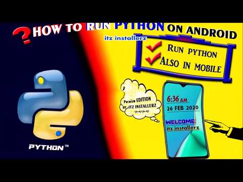 How to run python on android | python for beginners