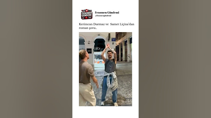 Kerimcan Durmaz ve Samet Liçina’dan roman şovu..#magazin #gündem #kerimcandurmaz #keşfet #müzik