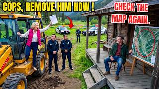 HOA Karen Sent Cops To Tear Down My Cabin — She Didn't Know I Owned Every Acre Of That Valley