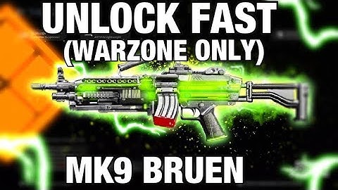HOW TO UNLOCK THE BRUEN MK9 IF YOU ONLY HAVE WARZONE (  3 Kills Whilst Enemy Is In Smoke 15 Times )