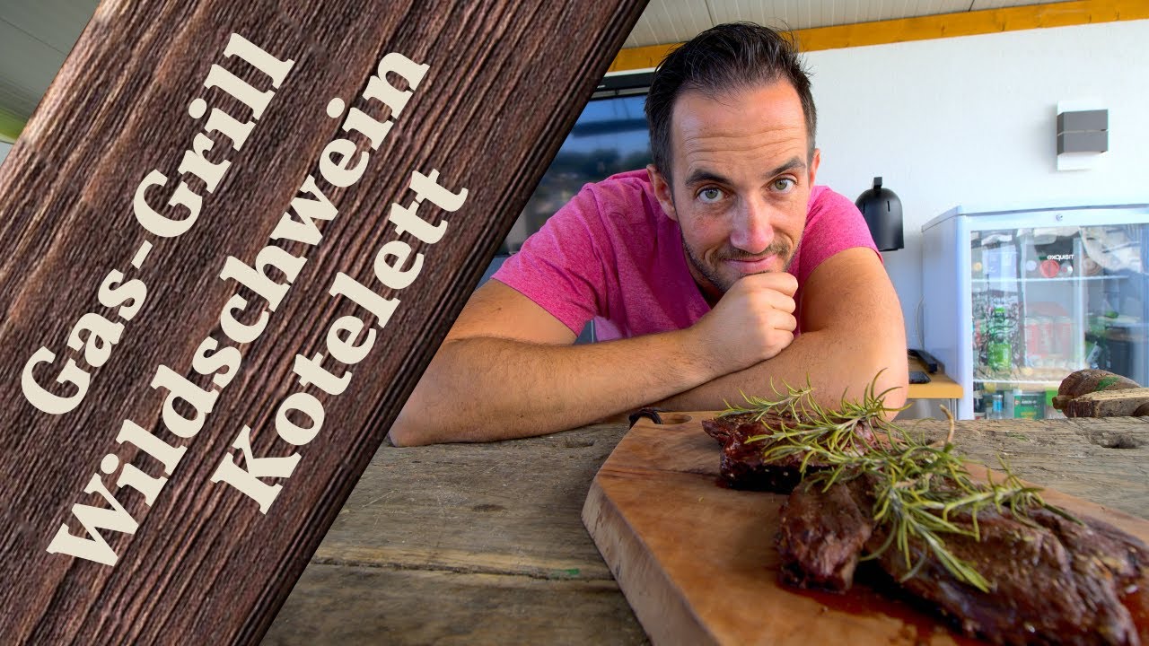 Wildschwein Koteletts auf dem Gasgrill – Saftig & Zart zubereiten!