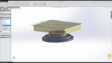 Selection by Contour to extrude a 3d model in SolidWorks |#14| PCE | Prof. Binsu Babu