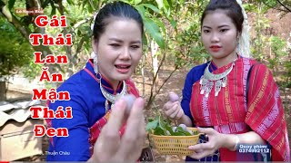 Giao Lưu Tiếng Thái Lan Với Em Gái Thái Lan Xinh Đẹp. Thăm Vườn Bà Ngoại Hiền Hến