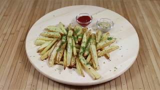 Готовим картошку фри без масла. Получается как в McDonalds. Очень вкусно! Готовим картошку фри без масла. Получается как в McDonalds. Очень вкусно!