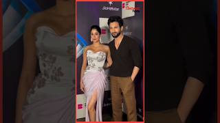 Janhvi Kapoor Look In Strapless Gown With Rohit Saraf