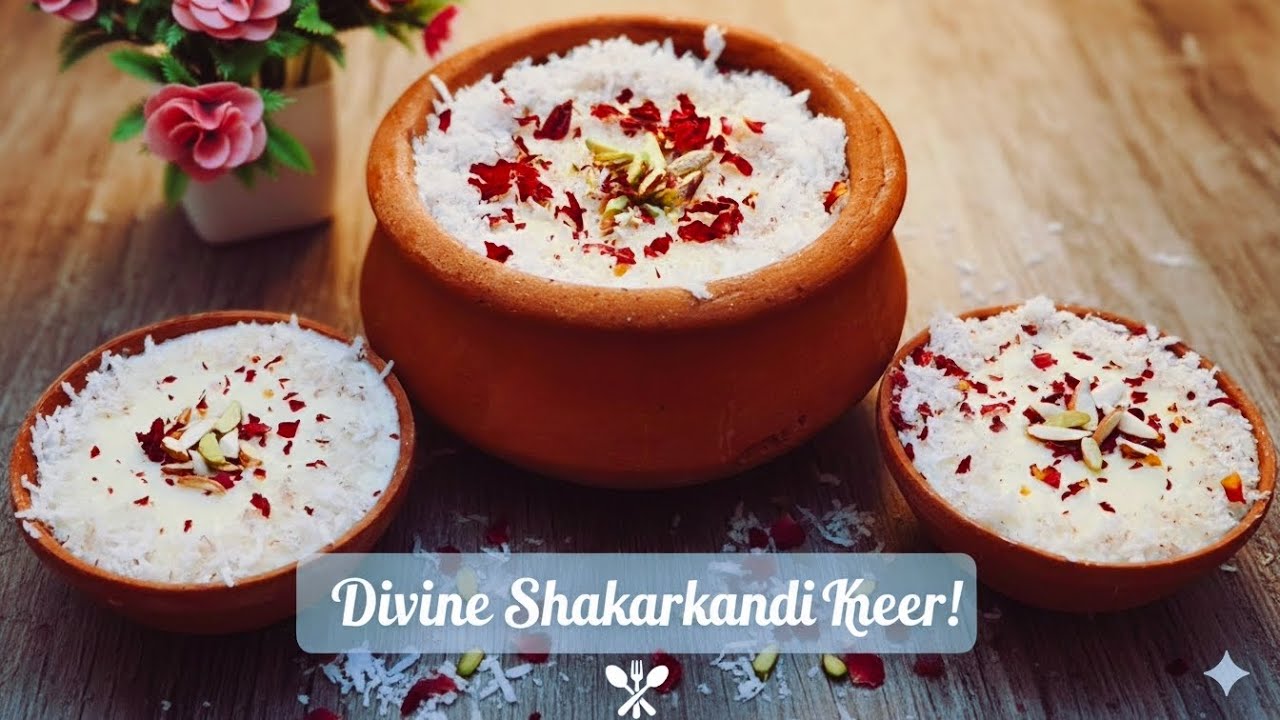 Winter special Shakarkandi ki kheer(puddin)/creamy twist on the traditional sweet potato version/how