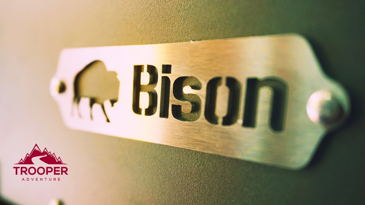 TOP CASE BISON 46L | #TROOPERMODS | F700GS - YouTube