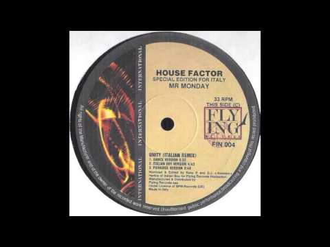 Mr. Monday --  Unity (Paradise Version) (1990)