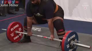 Kantyani Prasad Naik - 16th Place 427.5kg Total - 120+kg Class 2021 IPF World Open Classic