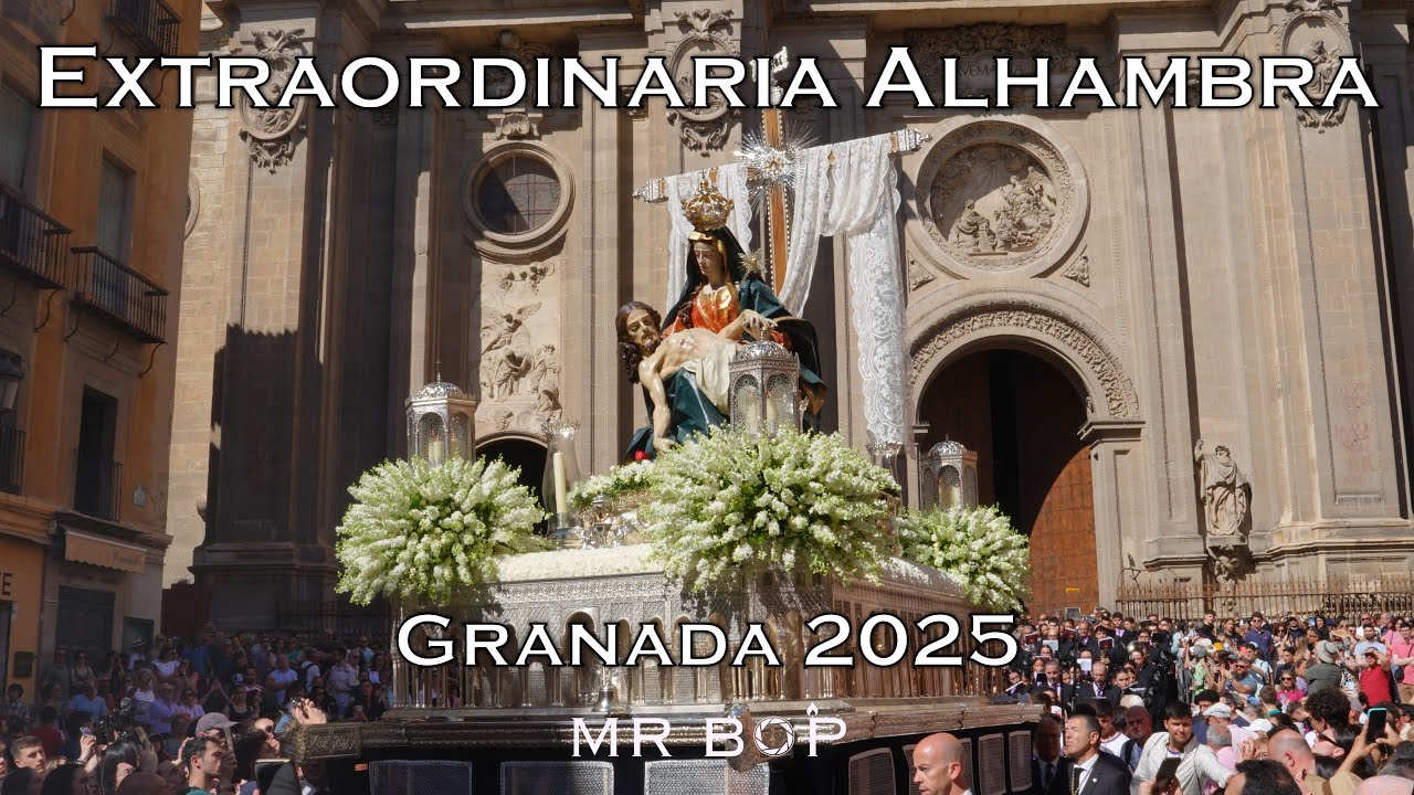 [4K] SALIDA EXTRAORDINARIA ALHAMBRA | GRANADA 2025