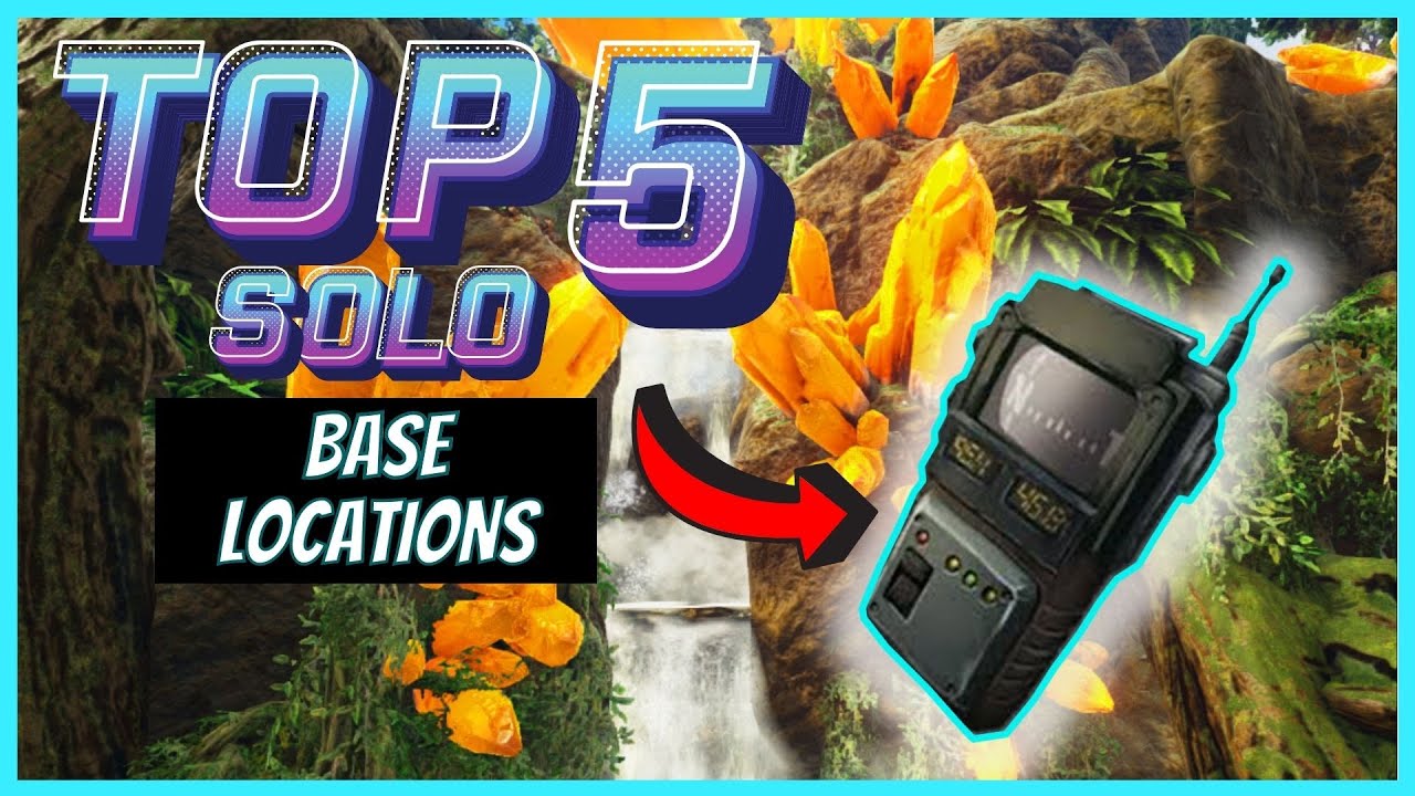 Best Solo Base Locations Ark Crystal Isles