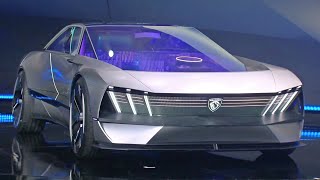 New Peugeot Inception Concept  | Reveal \& Details at CES 2023