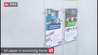 Montagevideo A4 Frames Ophangen Met De Stas V-Tense