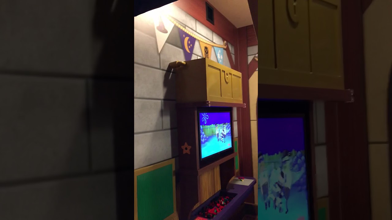 LEGOLAND Castle hotel wizard themed room in Carlsbad CA