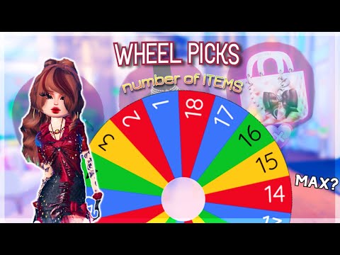 DTI, But A WHEEL Picks NUMBER OF ITEMS I Can Use!