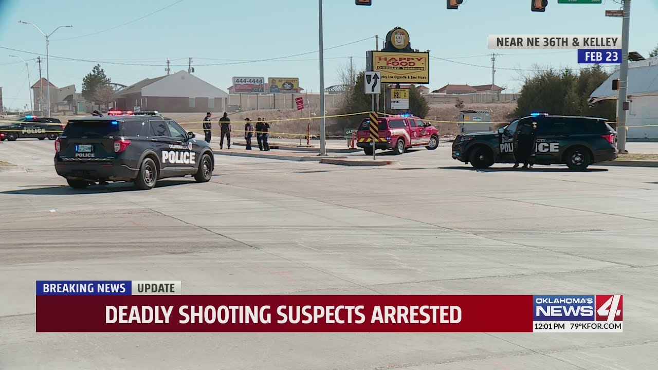 Two arrested after deadly shooting in NE Oklahoma City - YouTube
