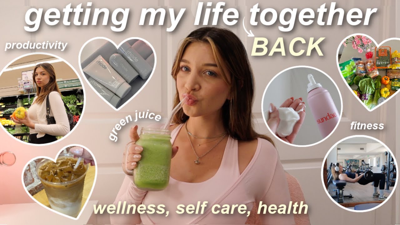 RESETTING MY LIFE! wellness, self care, health, fitness & new habits🏋🏼‍♀️🥒🥛