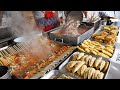 겨울이면 한달 100,000개 나가는? 주문 폭주 빨간어묵! 떡볶이, 튀김, 오뎅, 김밥 / spicy fish cake, Tteokbokki / Korean street food