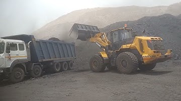 LiuGong 856H Max Working In Coal Loading