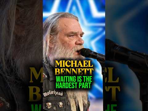 Michael Bennett S Emotional Song Waiting Is The Hardest Part Moves America S Got Talent 