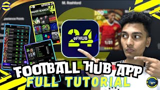 HOW TO USE EFOOTBALL HUB 24 APP.. 🧐🧐 #efootball2024mobile #efootballhub #tutorial #efootballtutorial screenshot 4