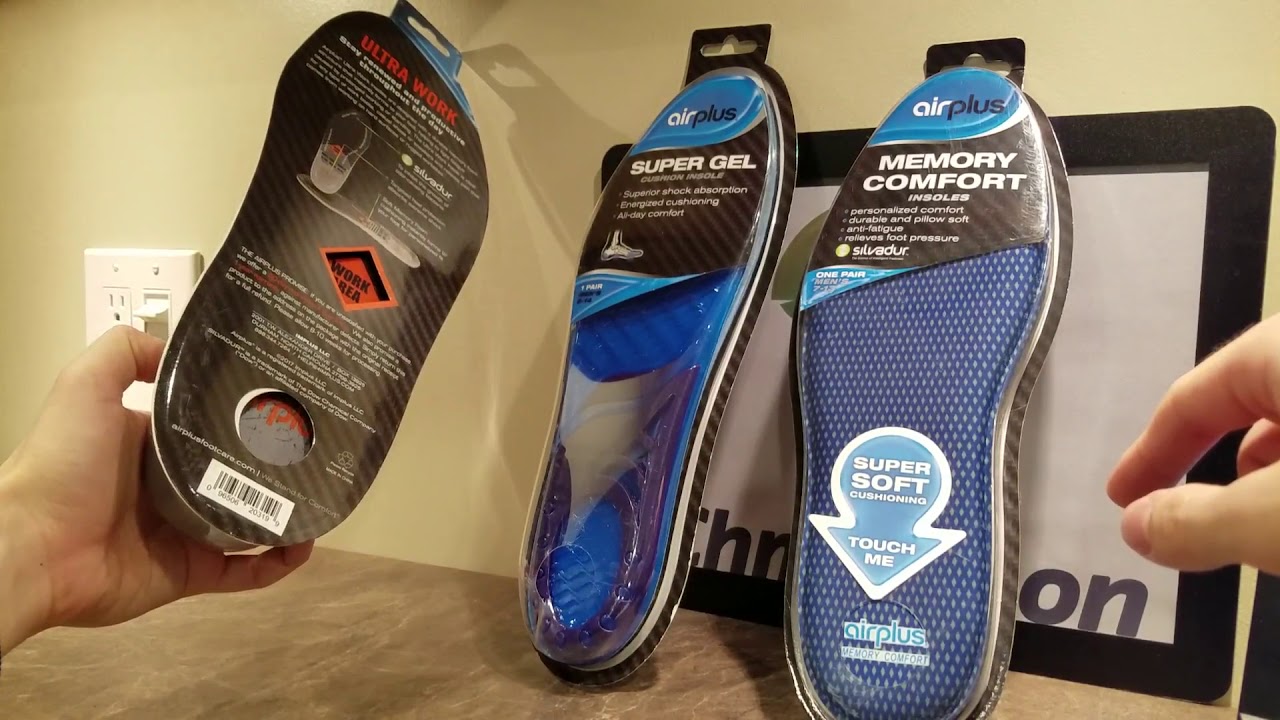 dr scholls shock absorbing insoles