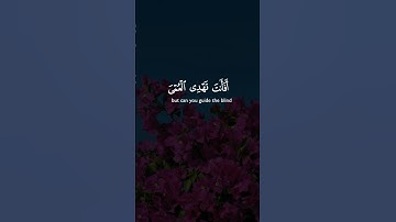سورة يونس Surah Yunus, verses 43,44#quran