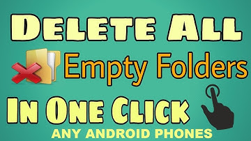 How to clean Empty Folder form android device